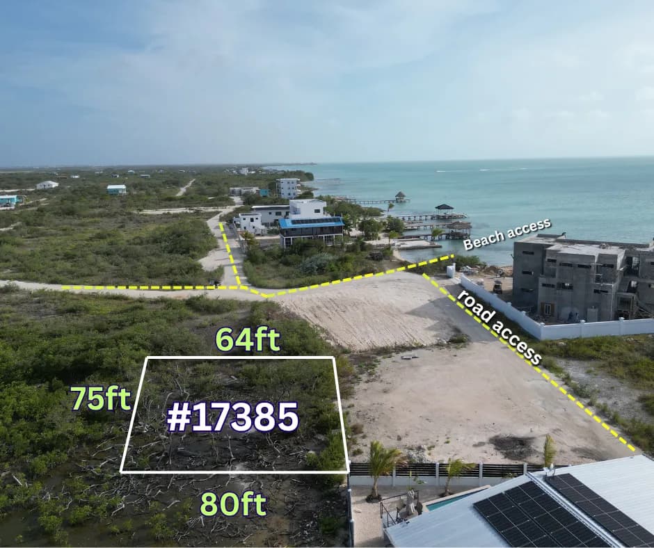 Secret beach property for sale in Belize 2